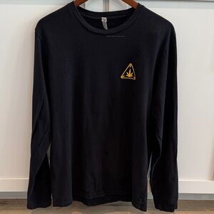 Electric Family Black Long Sleeve with Yellow and Orange Design